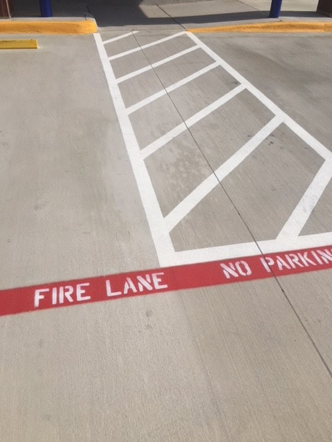 Fire Lane Striping Company Columbus, OH