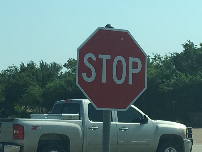 Stop Sign in Columbus, Ohio